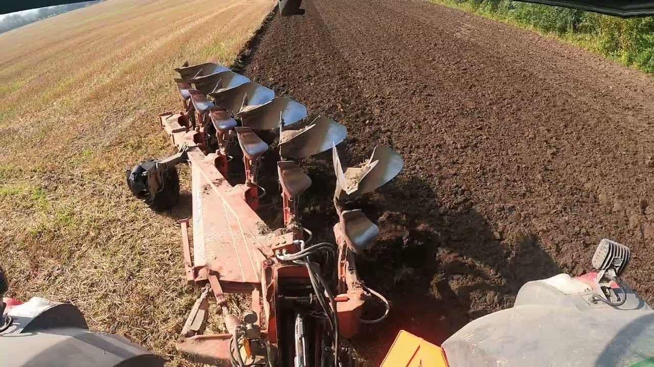 KUHN VariMaster 183 6 Furrow PLOW | ONLY PLOWING | Fendt 936