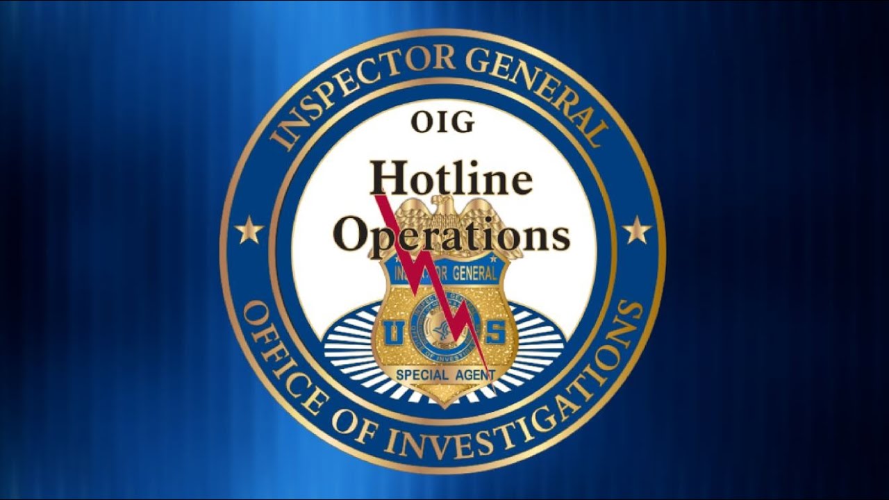 Сообщить о мошенничестве: горячая линия HHS-OIG