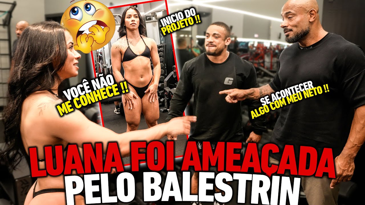 LUANA FOI AMEAÇADA NO CT - BALESTRIN E GNOMO DERAM START AO PROJETO !!!