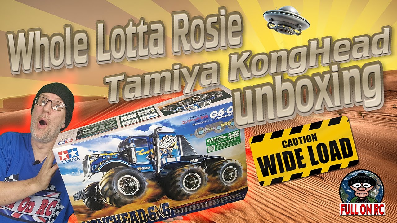 Whole lot of RC. First look at the Tamiya KongHead 6x6 (G6-01) I can not wait to get this built.