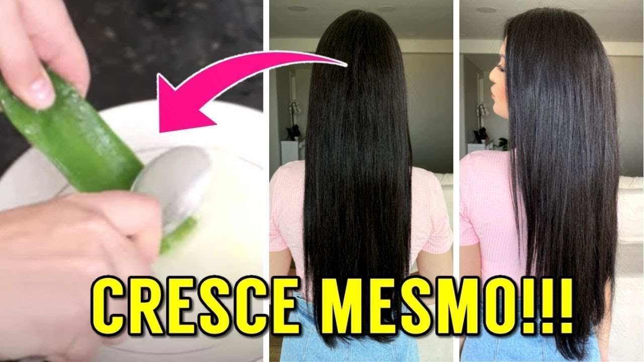 RECEITA CASEIRA PARA O CABELO CRESCER MAIS RÁPIDO!!! por Julia Doorman