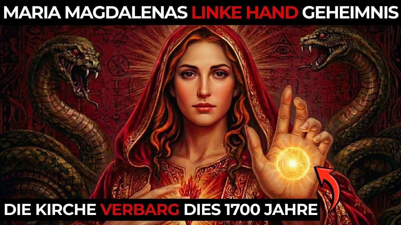 Maria Magdalena lehrte das 'Geheimnis der linken Hand' — Warum die Kirche nur Rechts erlaubte