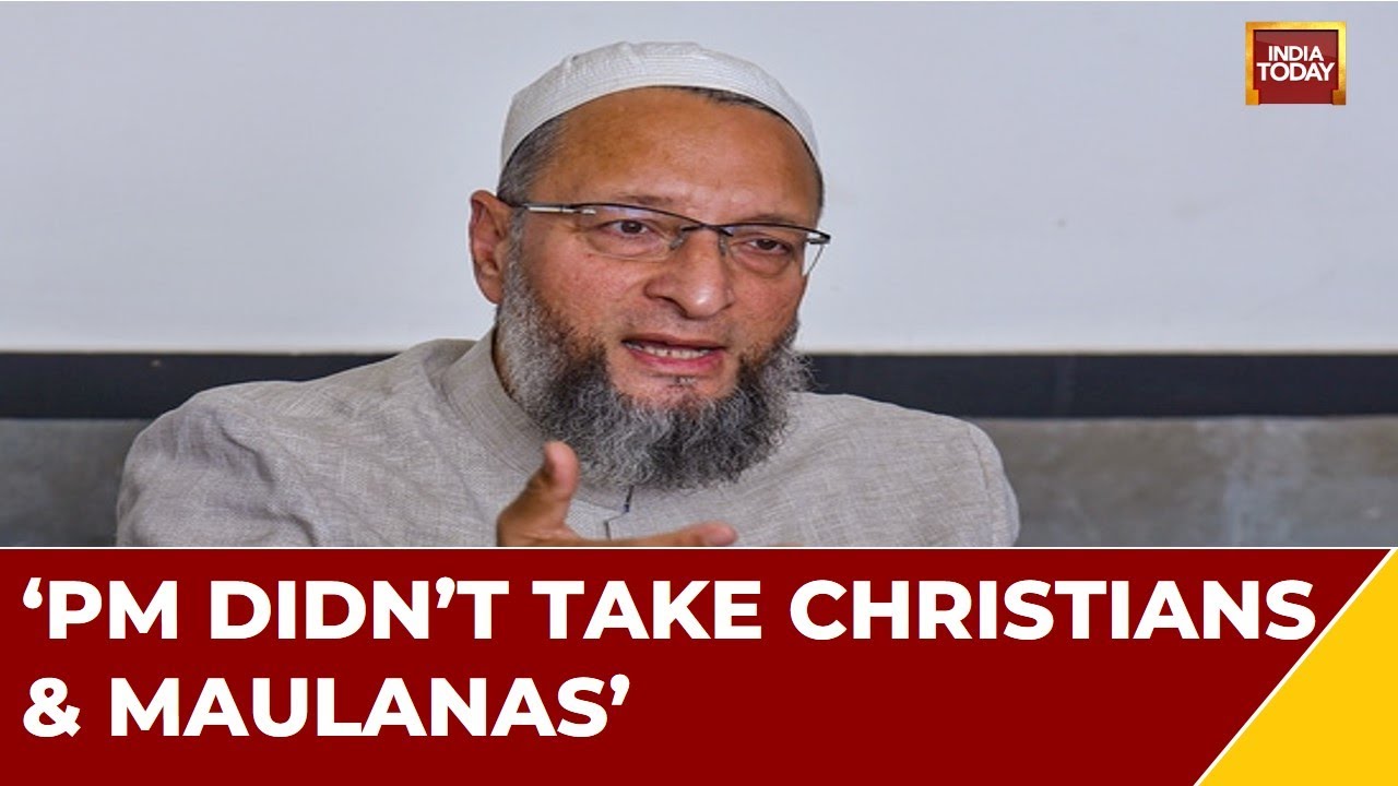 AIMIM Chief Owaisi Hits Out At PM Modi, Says PM Modi Only Took Hindu Pujari Along With Him