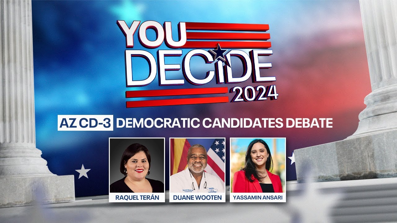 Arizona CD 3: Democrats debate to replace Ruben Gallego