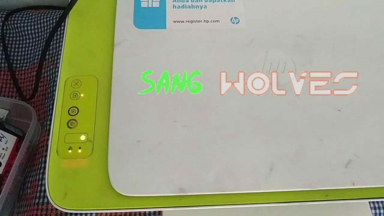 open case Taking apart HP Deskjet 2135 Printer to fix error 3 led blink || Sang Wolves