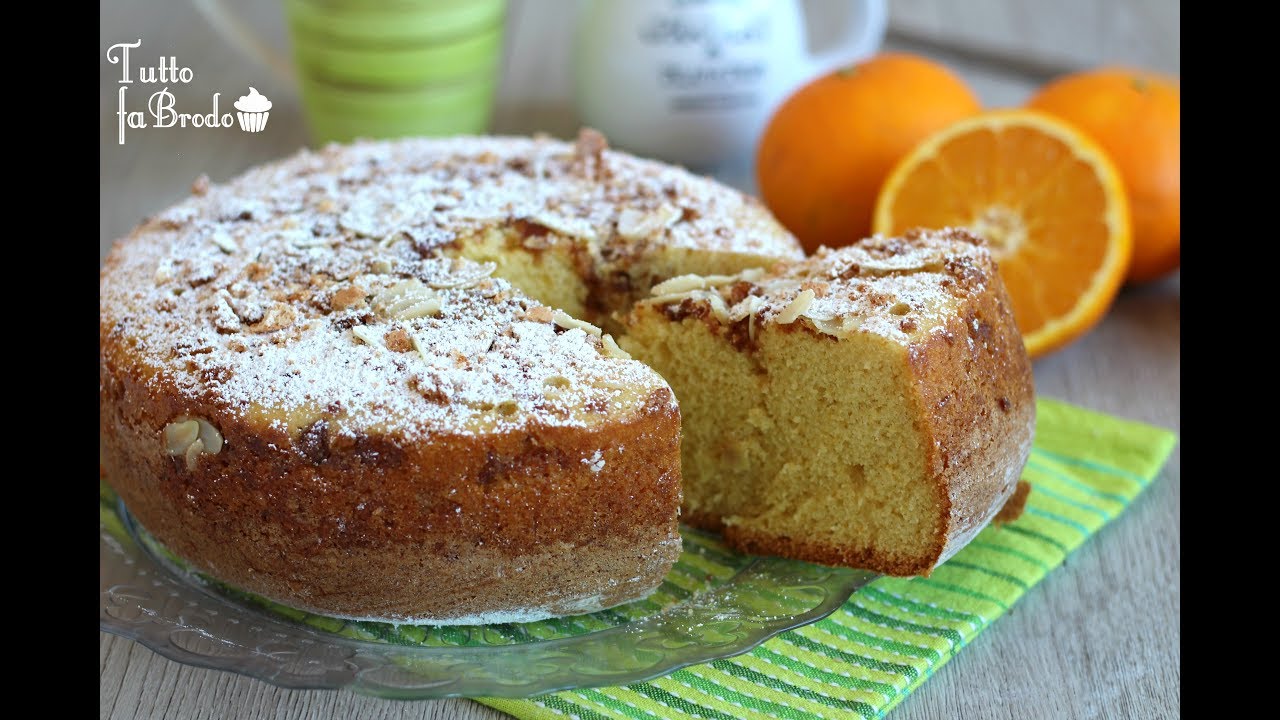 torta all'arancia e mandorle con il Bimby
