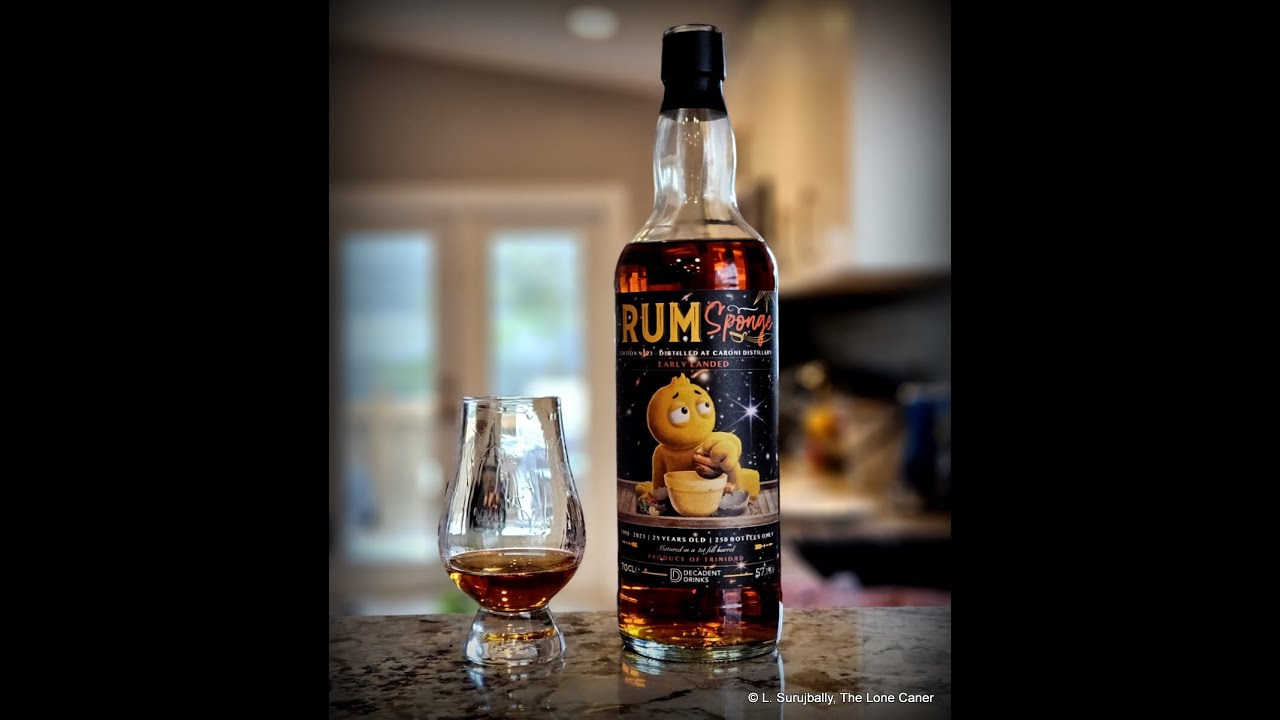 Rum Sponge Caroni 1998 25YO Trinidad Rum