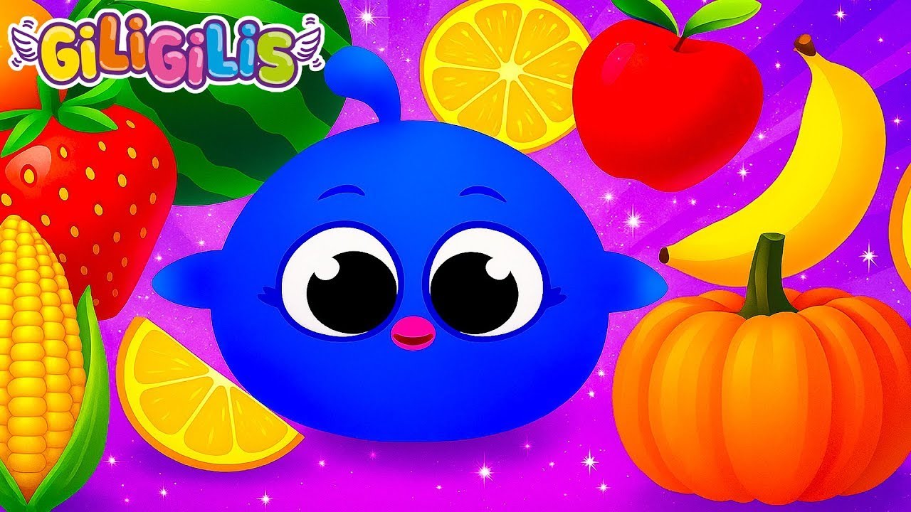 🍎 Sing, Dance & Learn Fruits + ABC 🎵 Giligilis Fun English Songs for Smart & Happy Kids 🌟