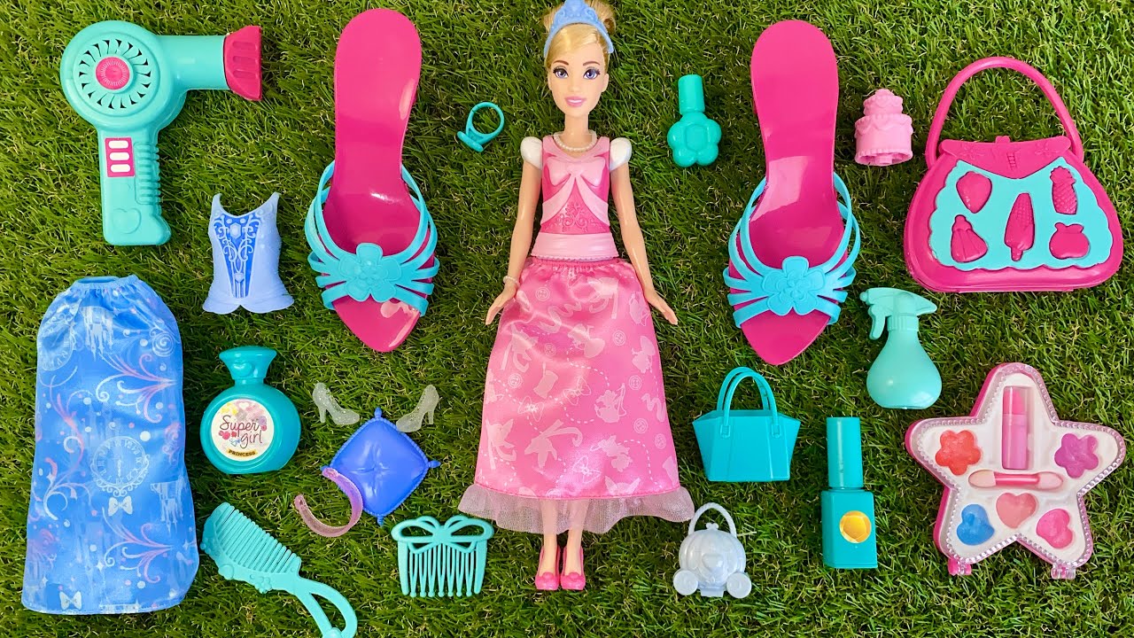 Unboxing Mattel Disney Princess Playset | Frozen Elsa, Anna, Belle, Ariel, Cinderella Dolls | ASMR 