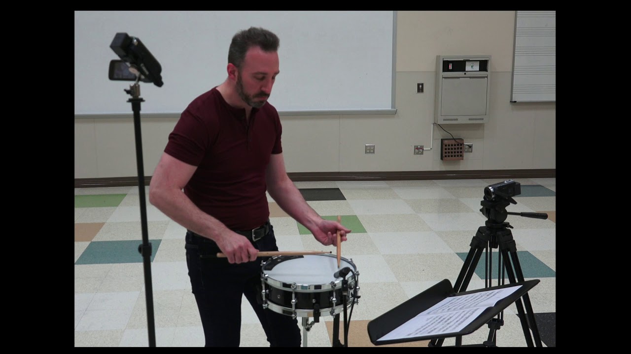 Mitchell Peters: Advanced Snare Drum Studies #5