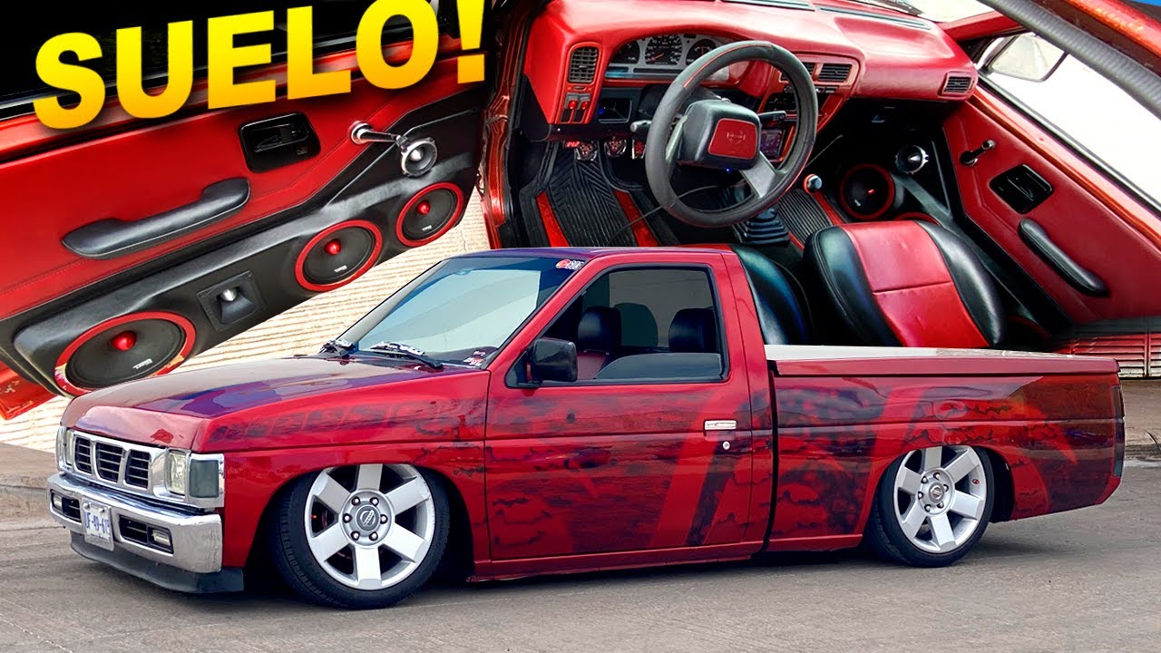 NISSAN D21 con SUSPENSIÓN de AIRE y MUCHO EQUIPO de SONIDO | CAR AUDIO PICKUP | OrdoTunes