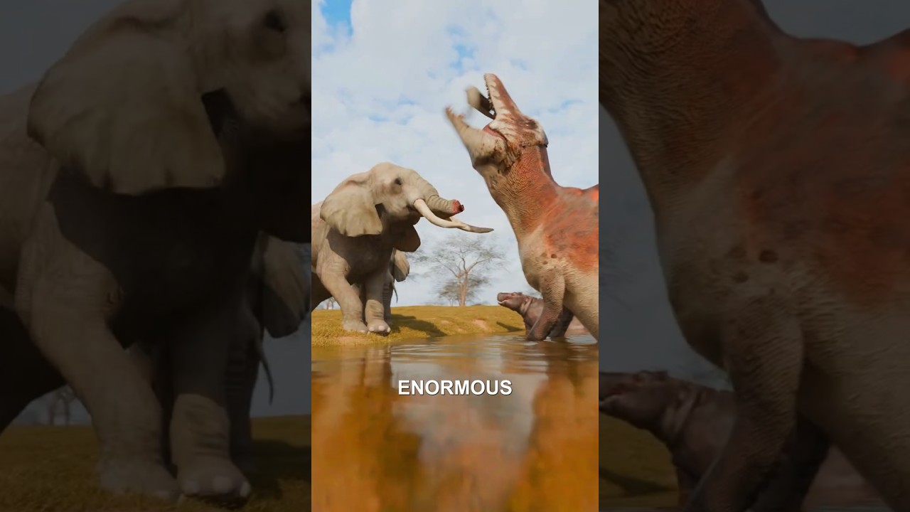 Raising The Perfect Spinosaurus🦖   #spinosaurus #dinosaur #3d #prehistoric #science #animals #shorts
