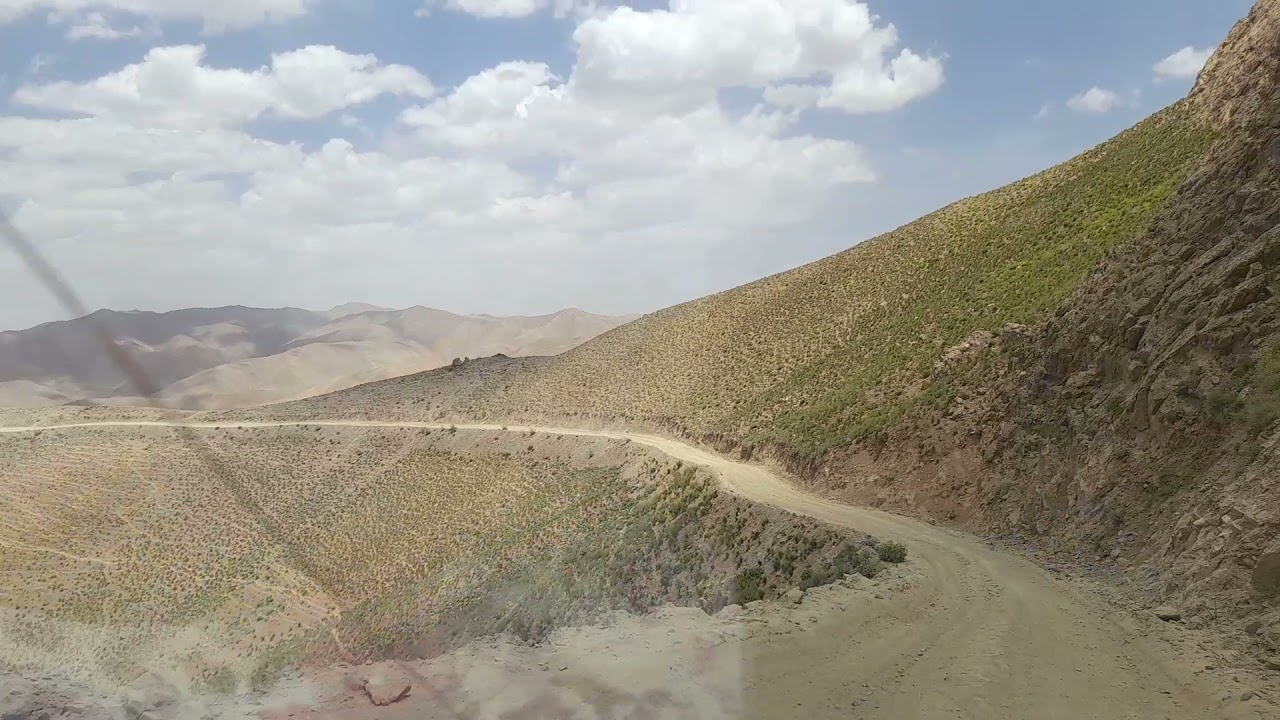 مسیر راه دایکندی ولعل وسر جنگل