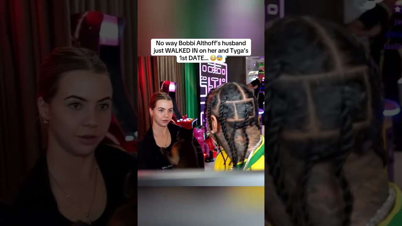 No way Bobbi Althoff&rsquo;s husband just WALKED IN on her and Tyga&rsquo;s 1st DATE&hellip; 😳😨