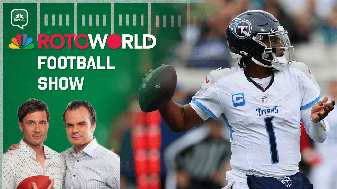 Cam Ward praised by Brian Daboll + Kyle Dvorchak's first mock draft | Rotoworld Football Show (FULL)