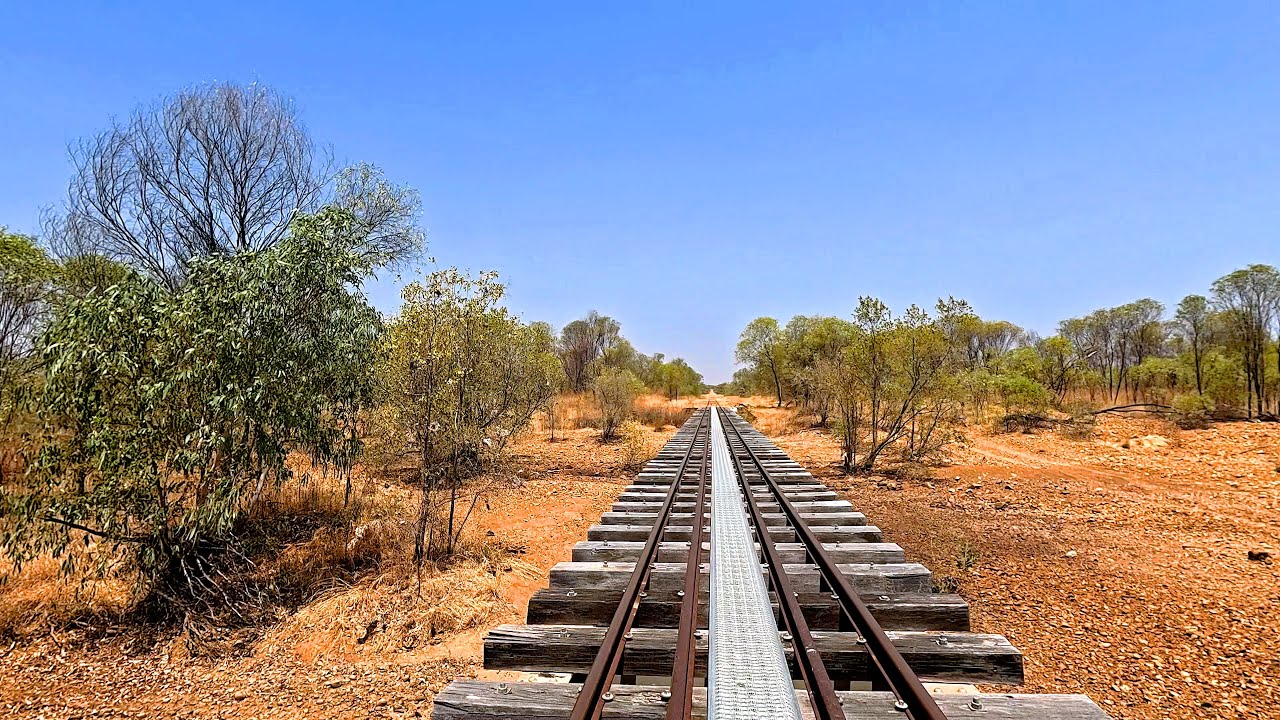 Driver's Eye View (Australia) - Gulflander - Part 2 - Blackbull to Croydon