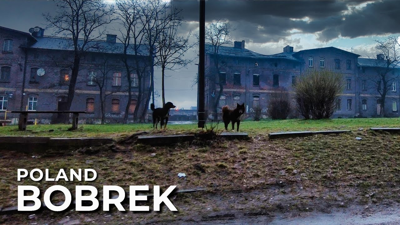 【4K】The Scariest District in Poland, Bytom, Bobrek