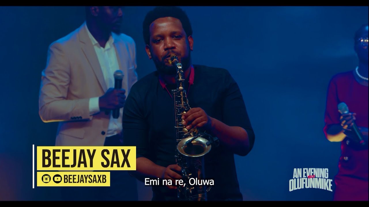 Amazing Ministration of Beejay Sax at An Evening With Olufunmike