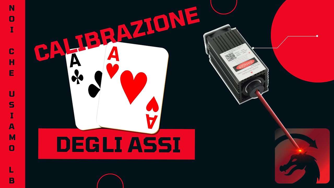 La calibrazione degli assi di un laser