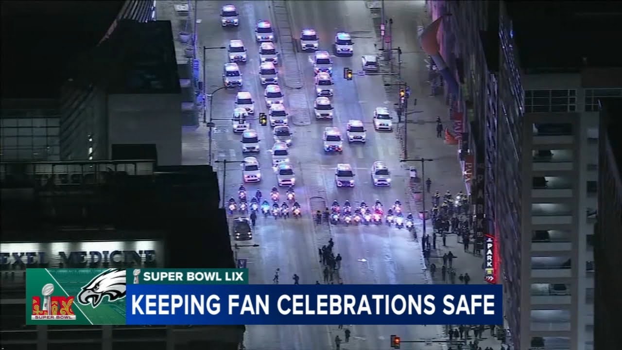 Philadelphia police review strategy to keep fans safe during celebrations ahead of Super Bowl LIX
