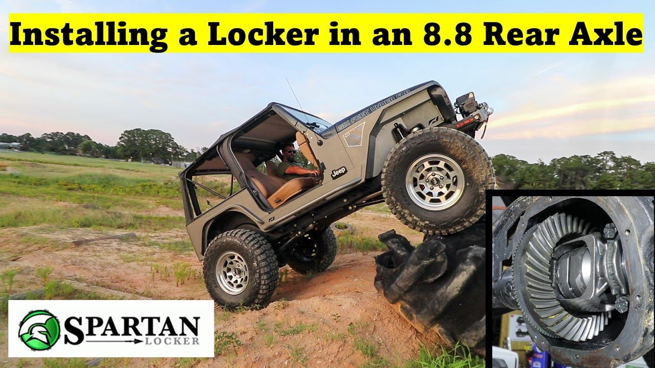 Installing a Spartan Locker in Ford 8.8 in a Jeep TJ