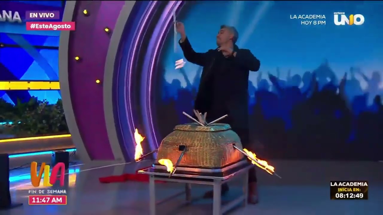 ¡Venga la Alegría, el Mago Emir nos sorprende con su increíble acto: La Cesta Hindú!