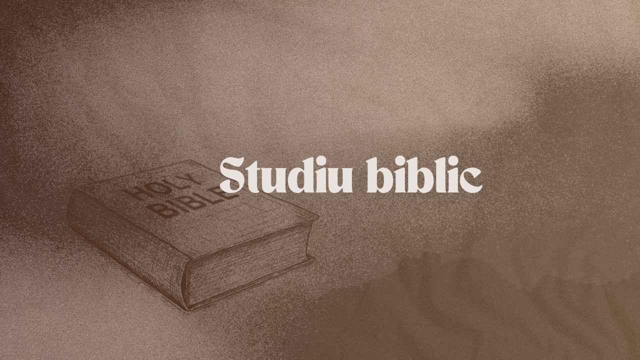 Studiu Biblic | Ciprian Albu | 01-03 | PM