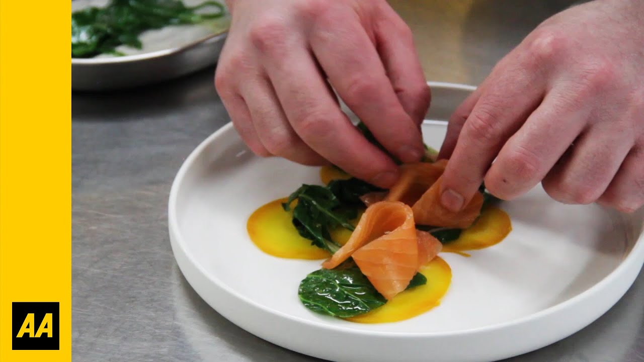 Valentines Day Dinner: Smoked Salmon and Beetroot Ravioli Starter - The AA