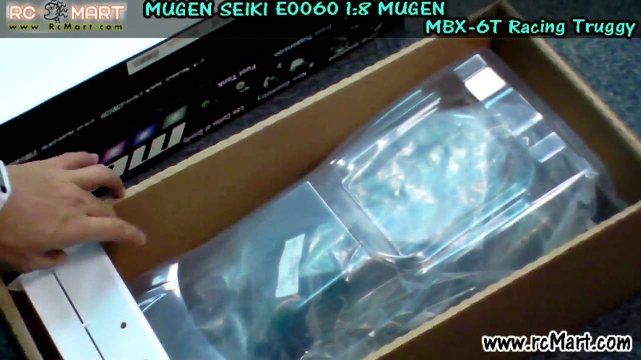 MUGEN SEIKI #E0060 1:8 MUGEN MBX 6T Racing Truggy Unbox