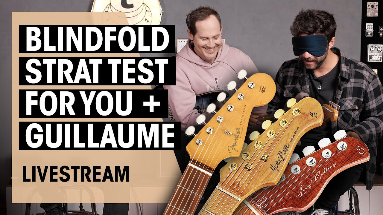 Can You Guess a Harley Benton from a Fender Custom Shop? | Live Strat Blindfold Challenge | Thomann