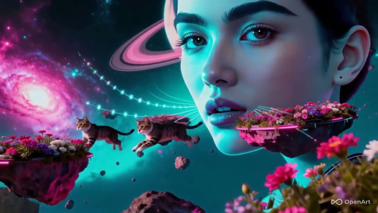 Spacesynth - Glowing Cats (Original)