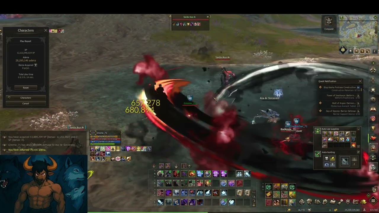 Lineage 2 Core   Warg's life in Conquest 116