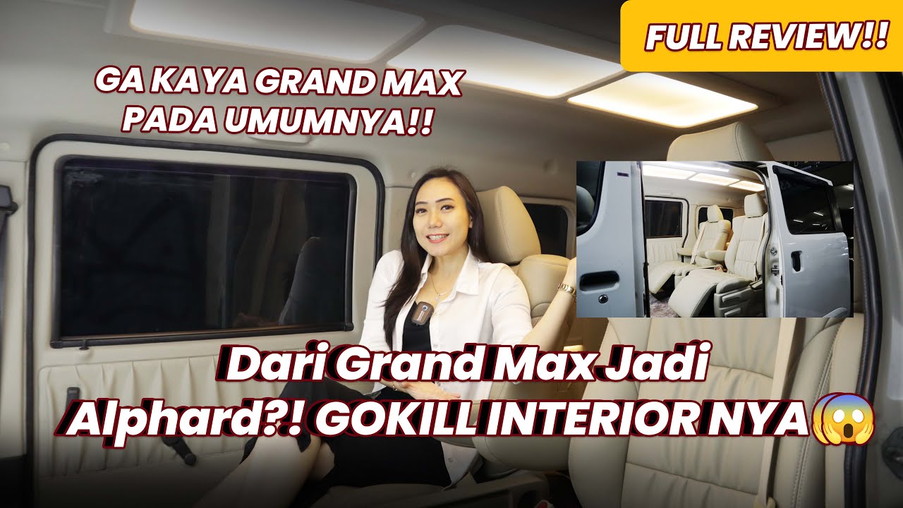 MODIFIKASI INTERIOR DAIHATSU GRAND MAX PALING GOKILL!!
