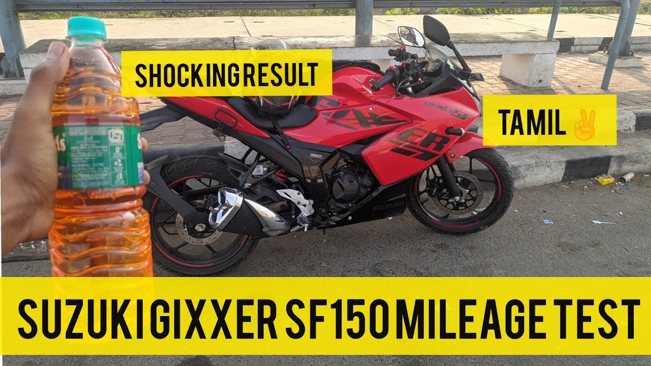 Shocking result |Suzuki Gixxer sf 150 | Mileage test |Tamil  |2021 edition |