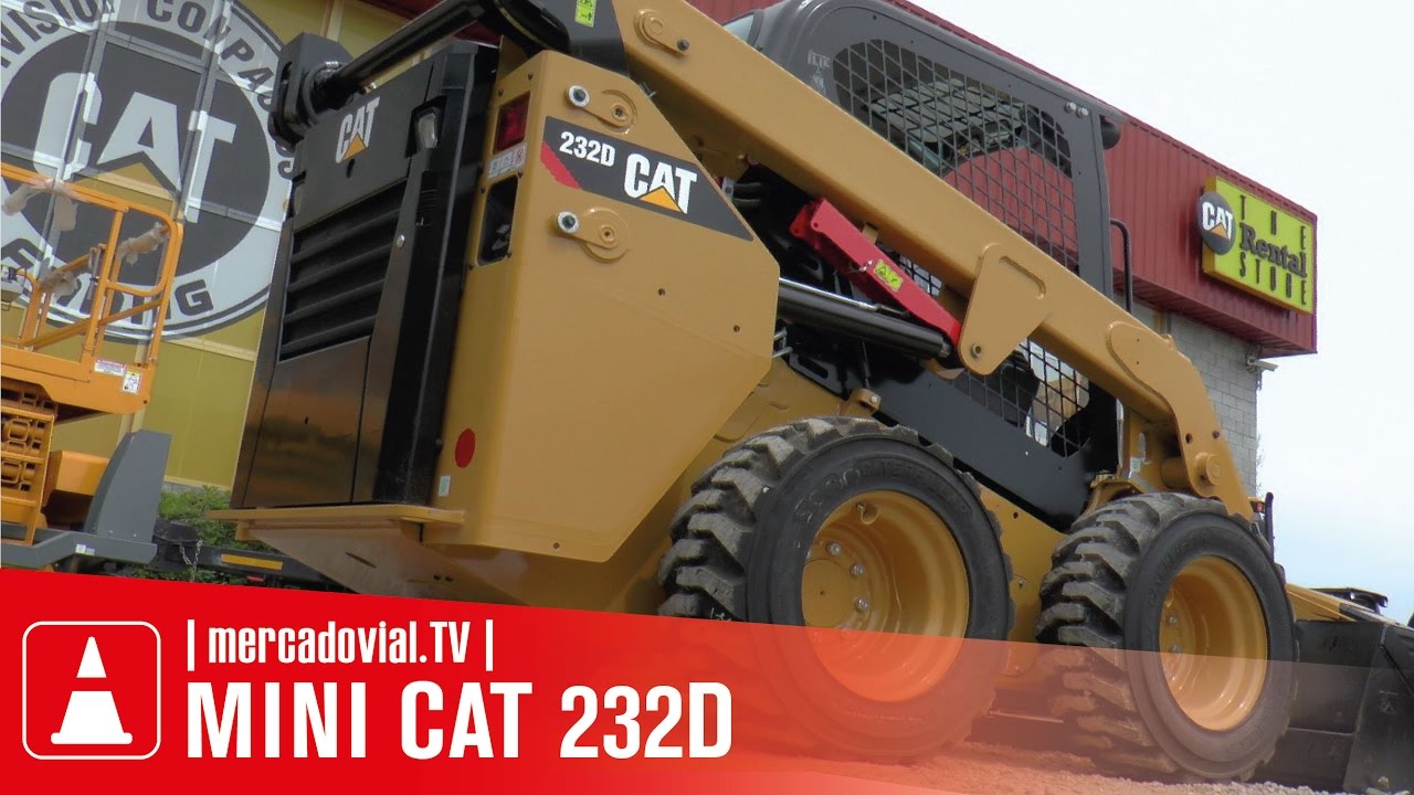 NUEVO Minicargador CAT 232D - Presentación Finning División Compactos