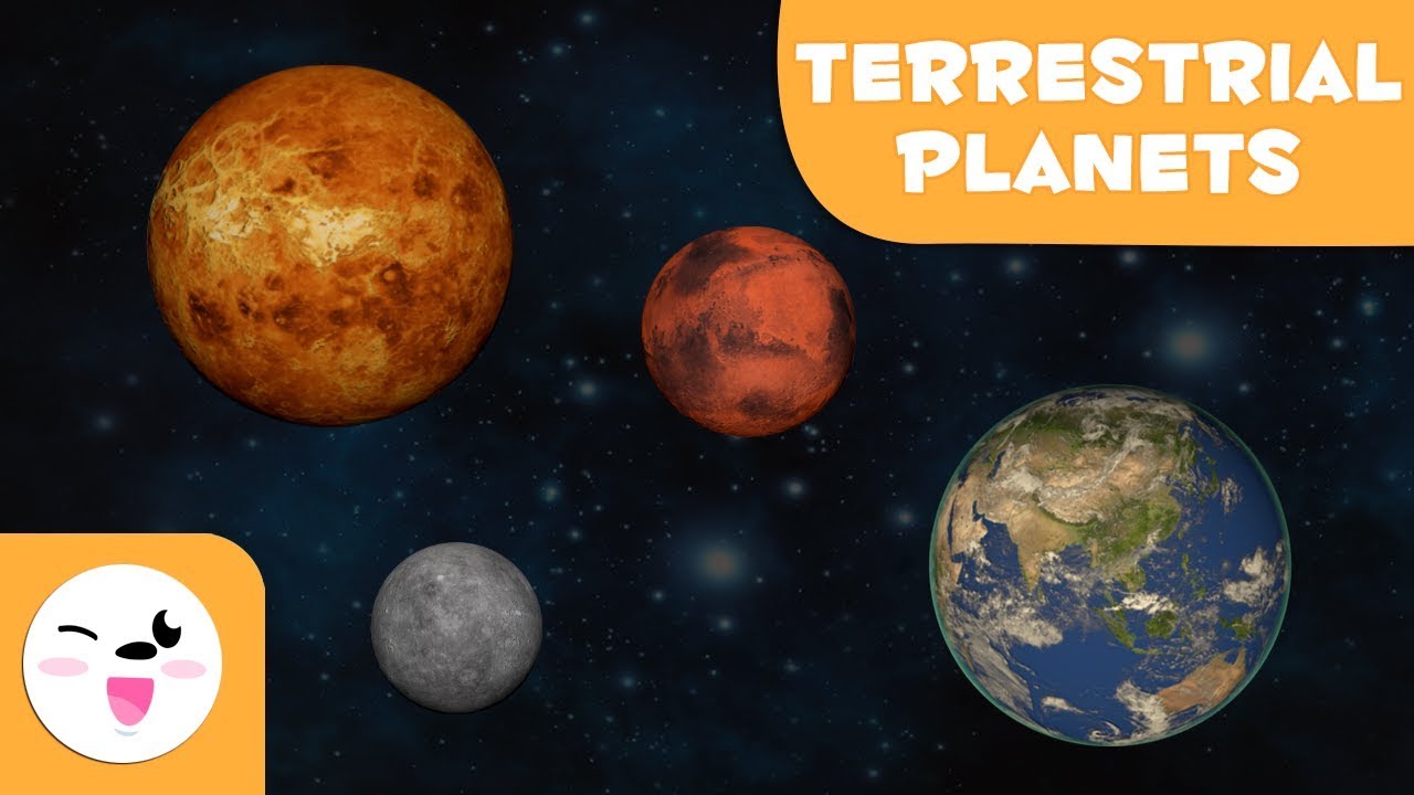 Terrestrial planets - The Solar System for kids