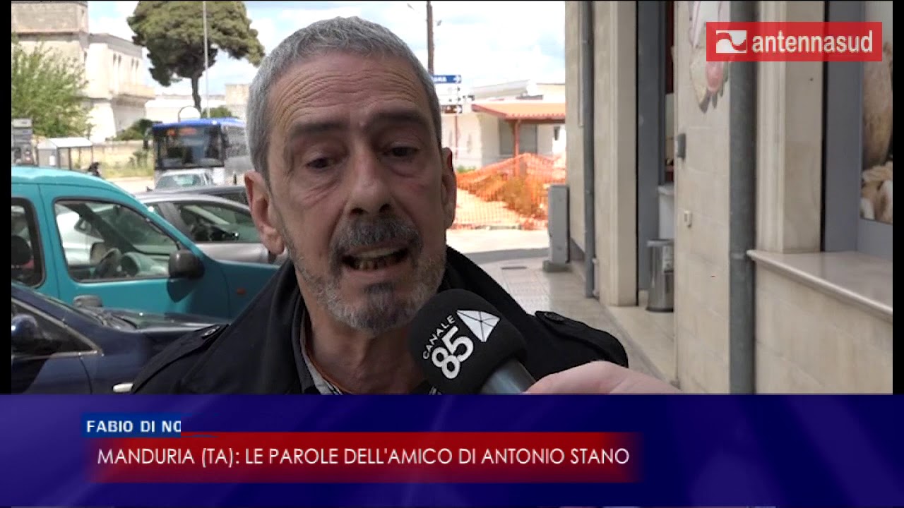 3 maggio 2019 - Manduria: le parole dell' amico di Antonio Stano