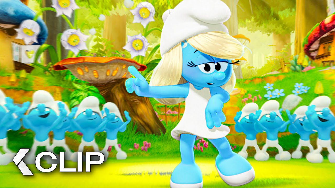 “Everything Goes With Blue” Song Scene - SMURFS Clip (2025)