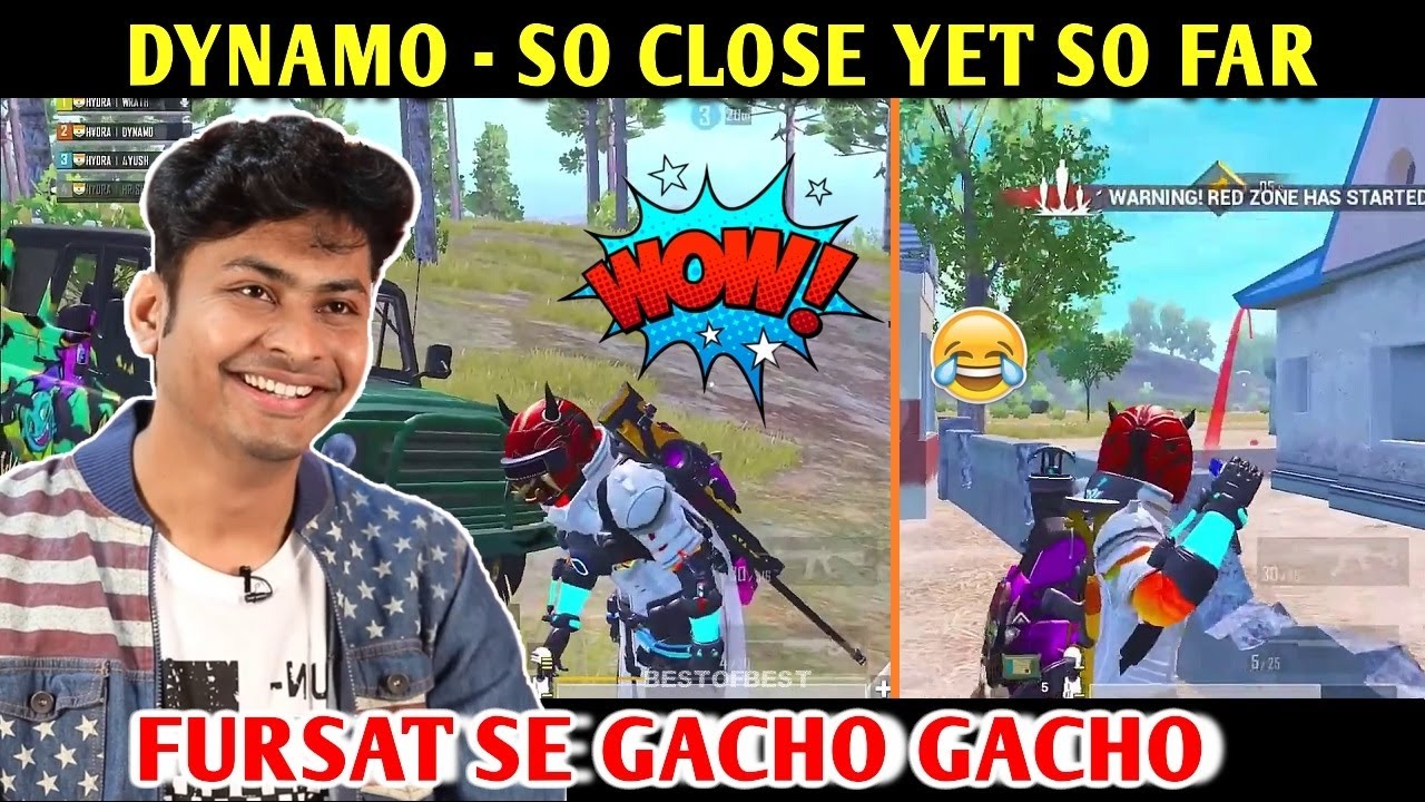 DYNAMO -  SO CLOSE YET SO FAR | PUBG MOBILE | BETS OF BEST