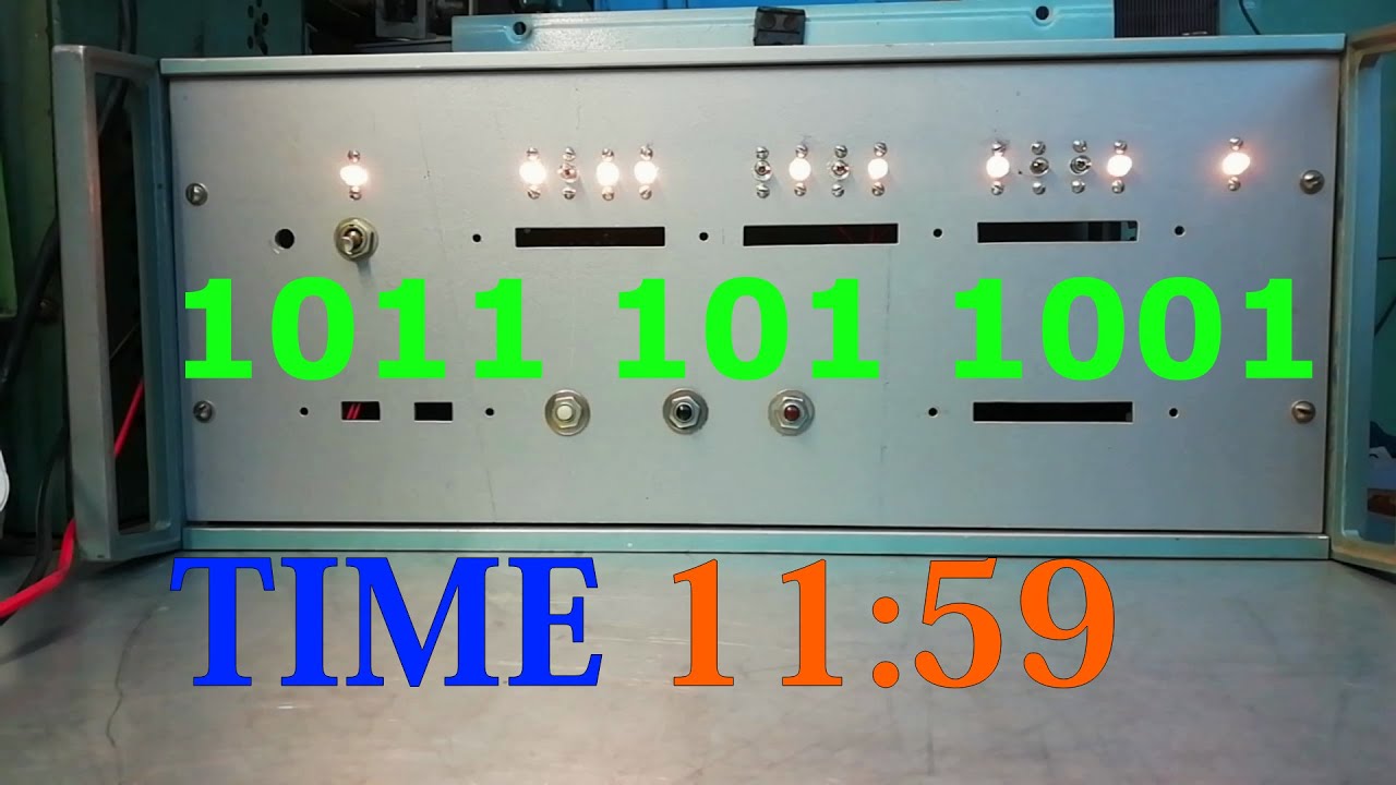 Цифровые часы на электромеханических реле/Digital clock on electromechanical relays #2