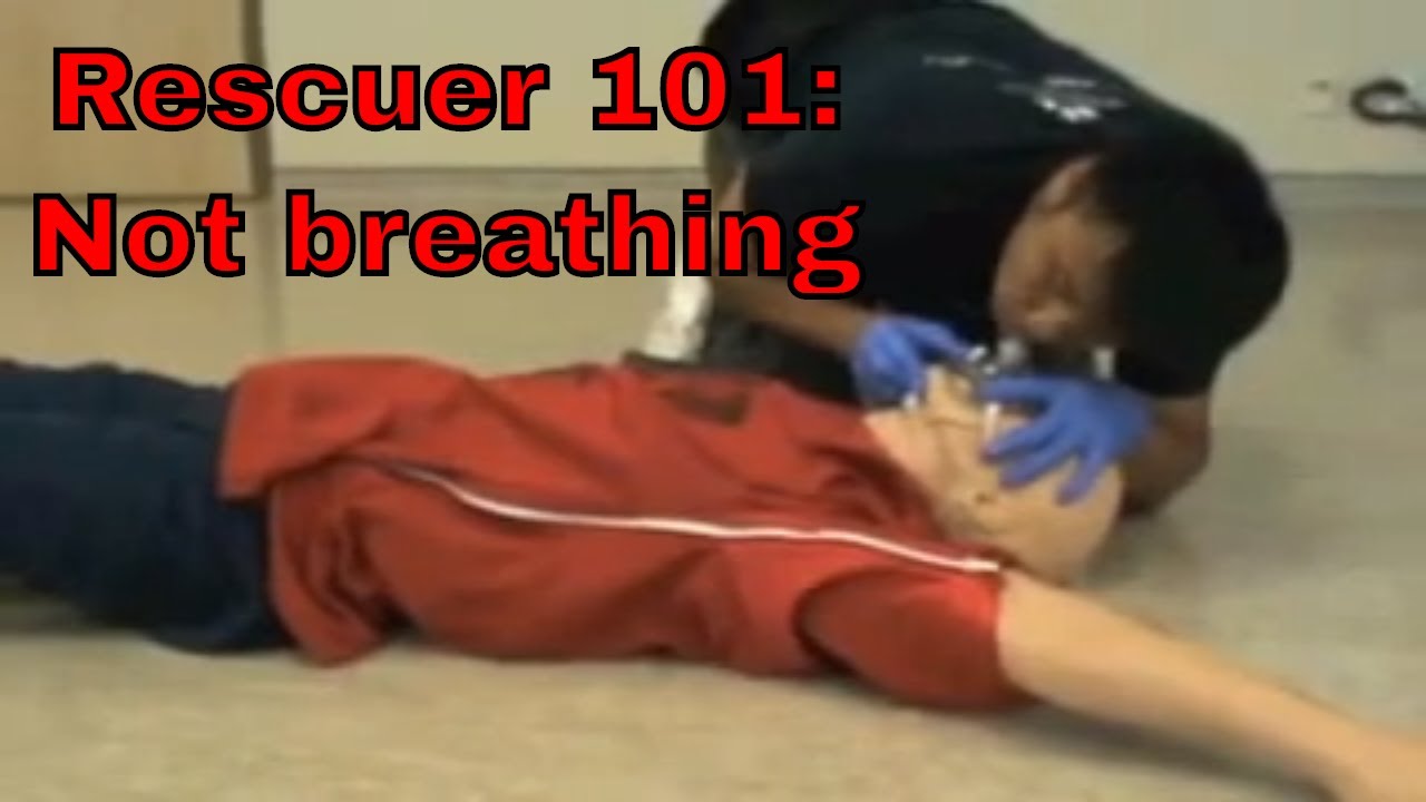 Tutorial  How to help someone who is not breathing!