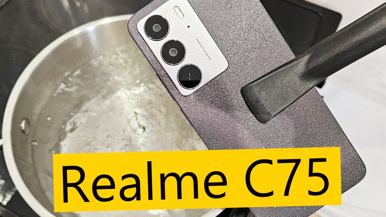 Суп из Realme C75! Краш-тест смартфона + обзор