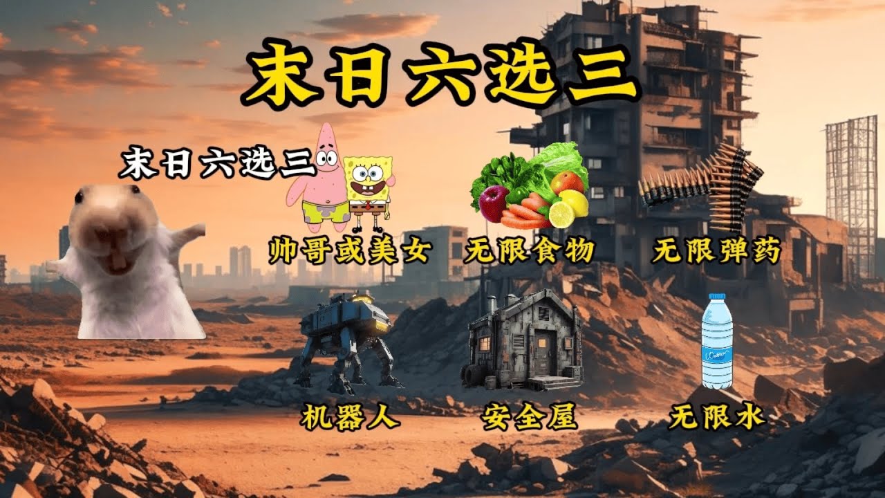《末日危机但我有无限资源》1 #有趣 #猫meme #猫meme剧场 #猫meme小剧场 #猫meme电影