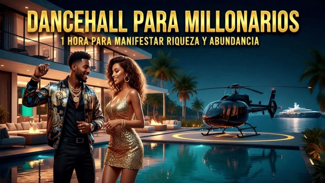 DANCEHALL para Atraer  DINERO  | 1 Hora de Música de Lujo para Manifestar EXITO y ABUNDANCIA