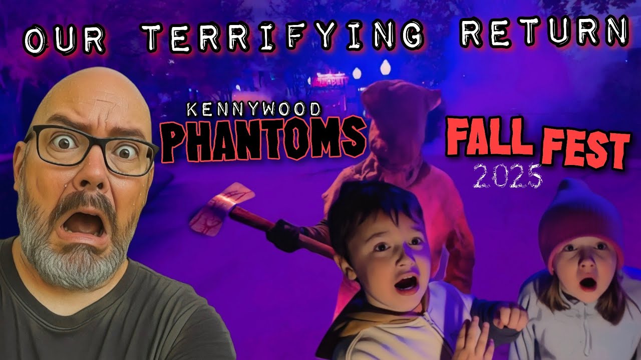 Almost Didn't Make It Out Alive! Our Terrifying Return! | Phantom Fall Fest 2025 | Kennywood Park 