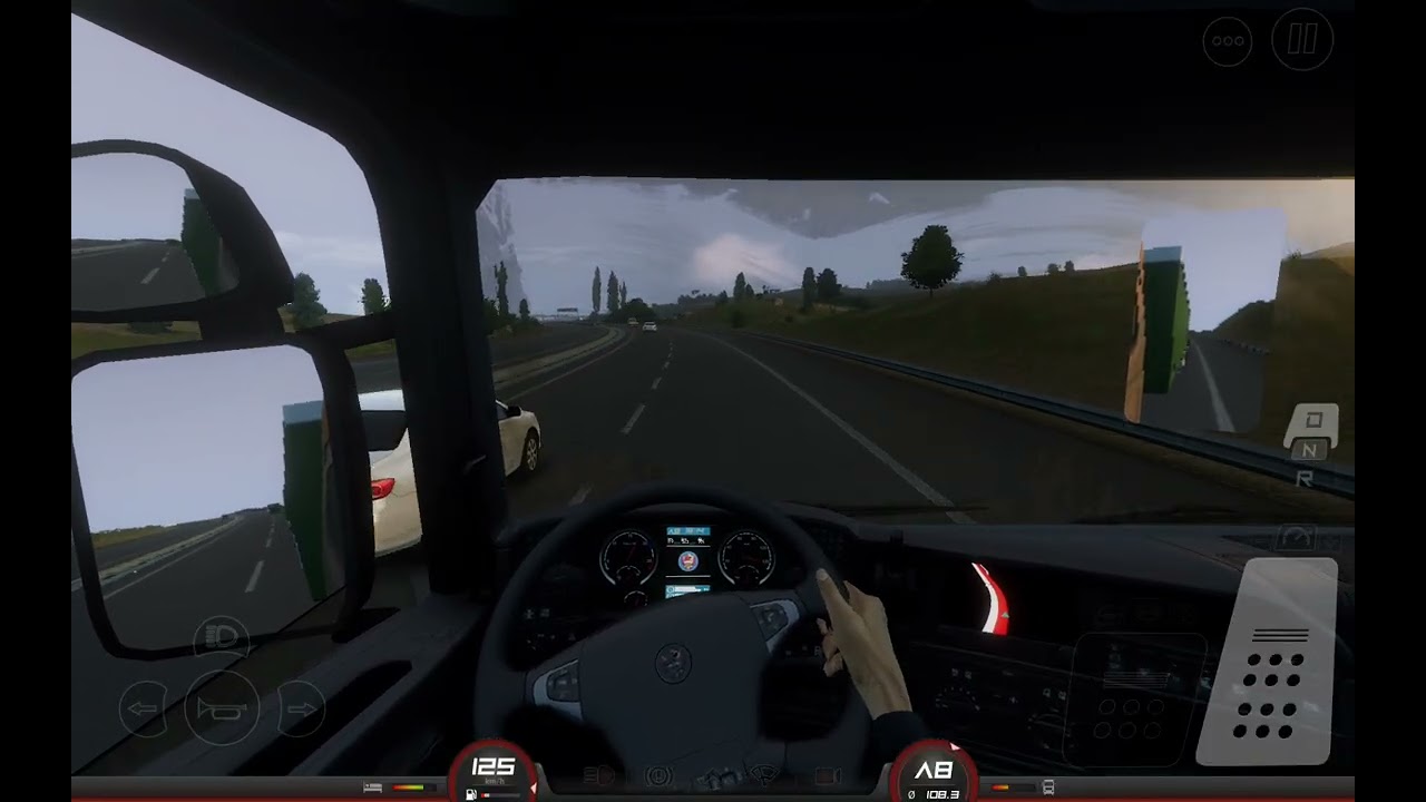 Watch as I haul this double trailer from Munich to Stuttgart (LITTLE ACCIDENT ON THE WAY!!) TRUCKERS