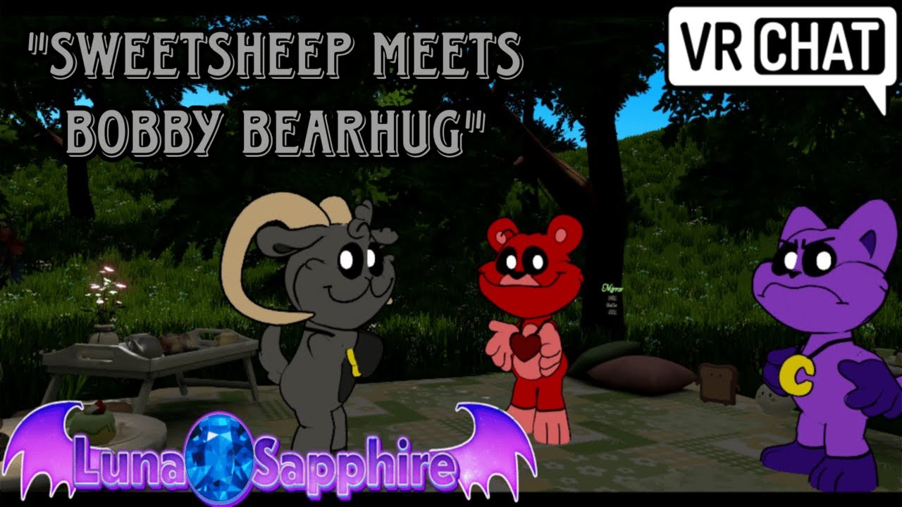 Smiling Critters: SweetSheep Meets Bobby Bearhug