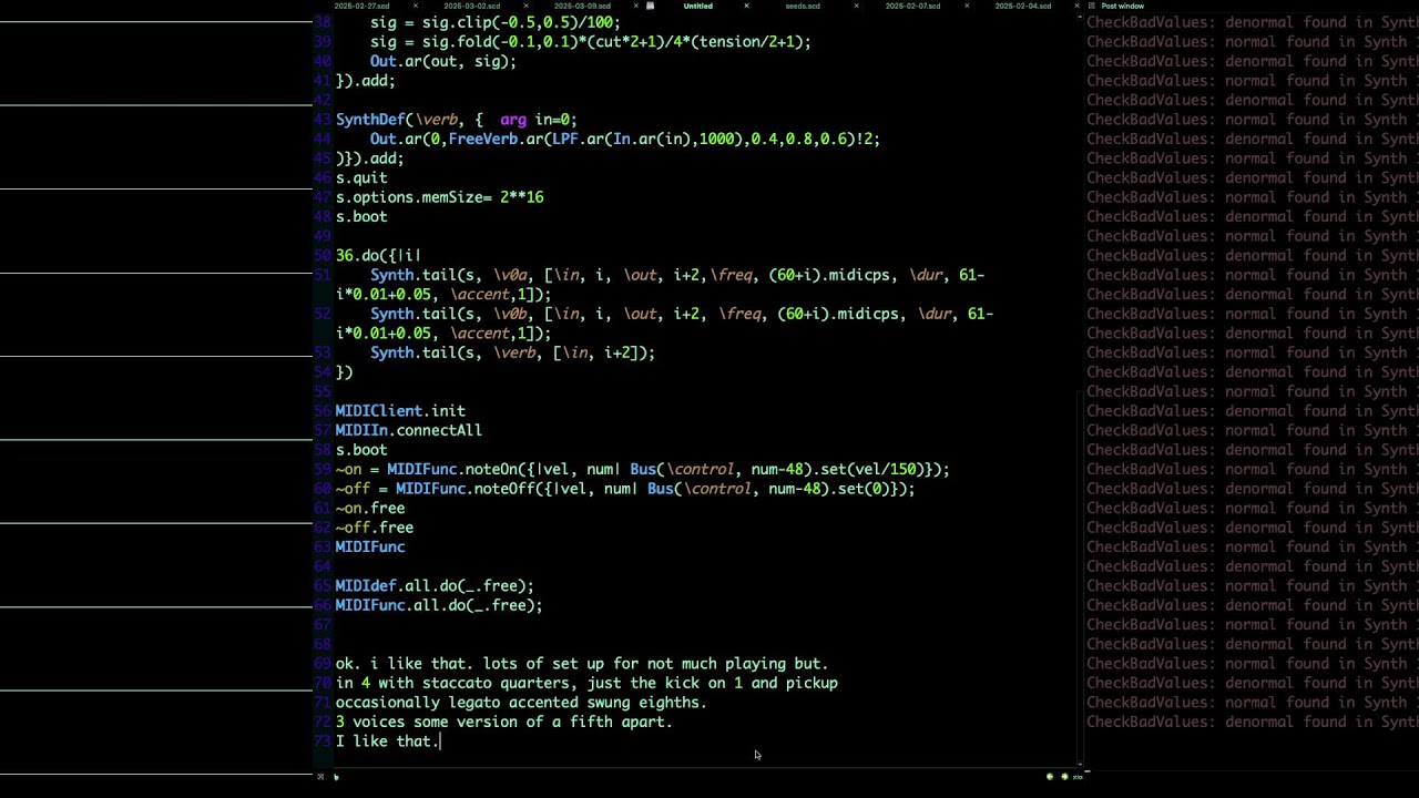 2025 03 10 A: Composing