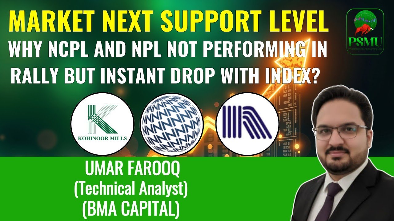 Market Next Support Level | Umar Farooq | Ncpl, Npl | 8 July | PSMU