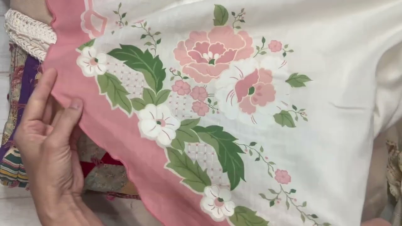 Beautiful Vintage Linens from Estate Sales&hellip;. And a Big Announcement